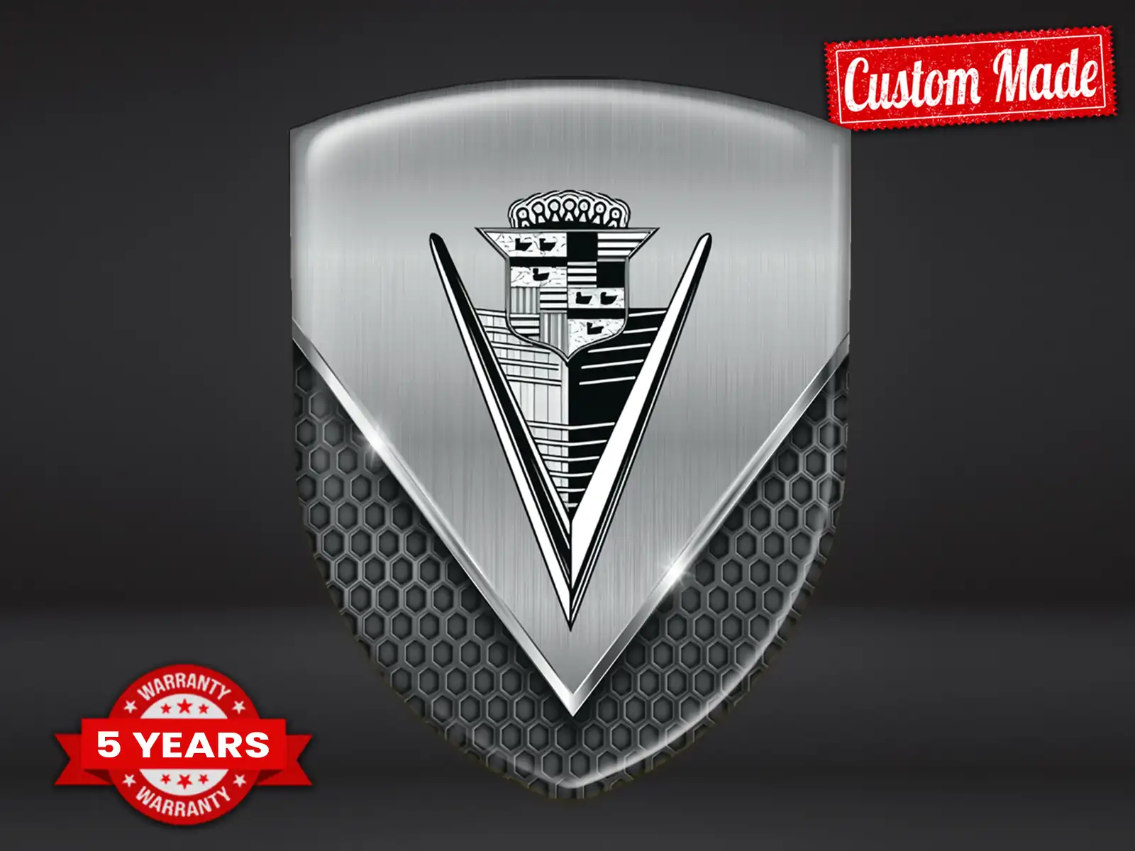 Cadillac Badge Automobilistici Design Max Chic Pro Durevoli